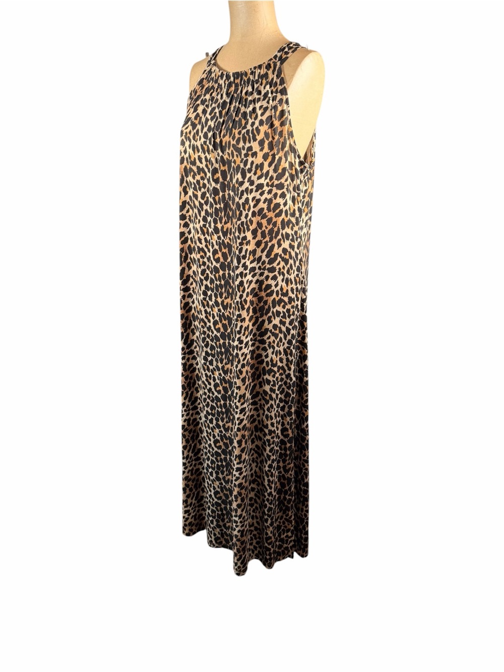 ANNE KLEIN Cheetah Print Shift Dress